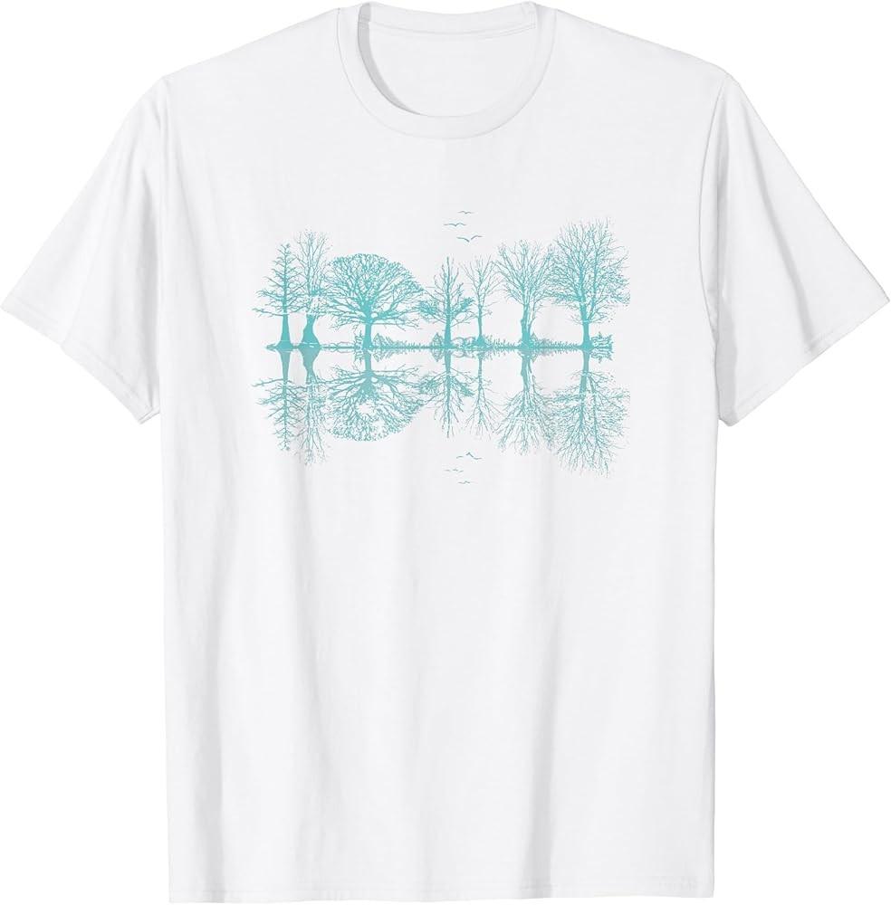 Outdoor Forest Trees Reflection Wildlife Nature TShirt Unisex T-Shirt S