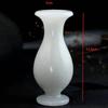 Set of 2 Jingde Ware Buddhist Altar Flower VaseFlower Stand, Mini Size, Celadon and White Porcelain, 12cm Tall, Stylish Buddhist Accessory, Ceramic