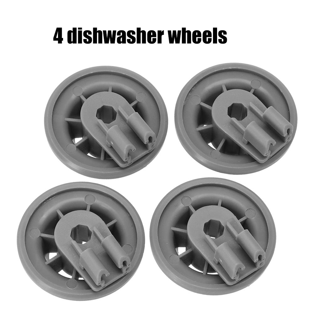 4x Basket Roll Dishwasher For Bosch For Siemens 611475 00611475 Dishwasher Household Supplies Cleaning Vacuum Parts