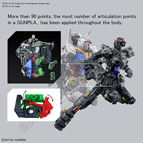 PG UNLEASHED Mobile Suit Gundam RX-78-2 Gundam 1/60 Scale Color-coded Plastic Model