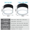 LED Downlight Surface Mounted Nordic Ceiling Light 9W 12W 15W 18W Dimmable Spot Light Circular 5W 7W 24W Living Room Lighting