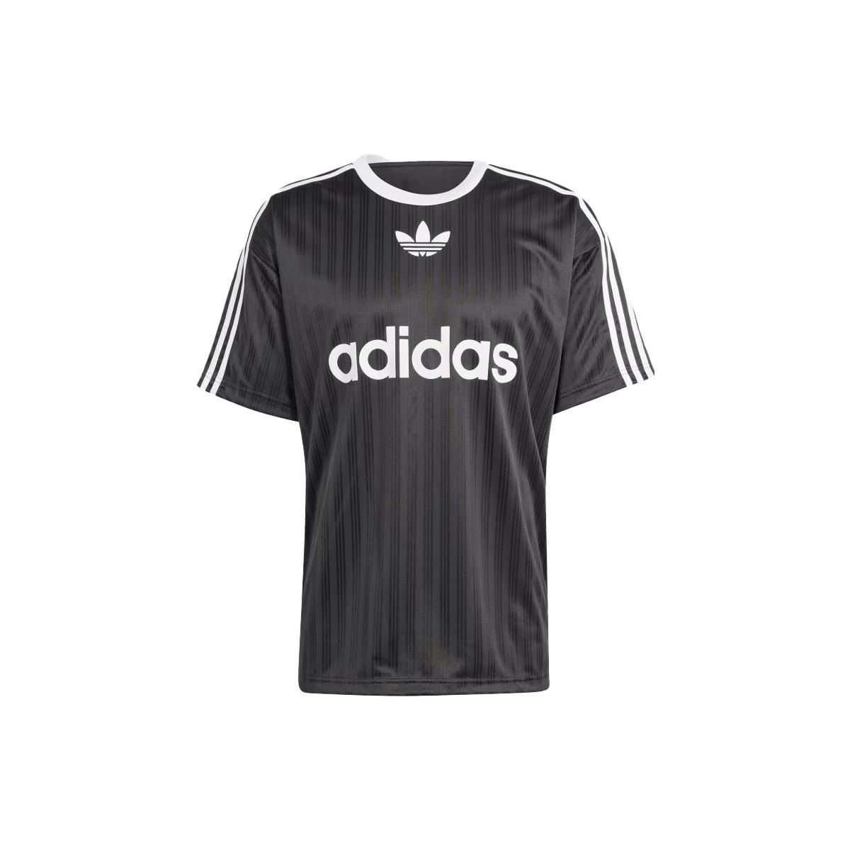 Adidas Originals Retro Striped Short Sleeve T-Shirt Black IU2341 XL