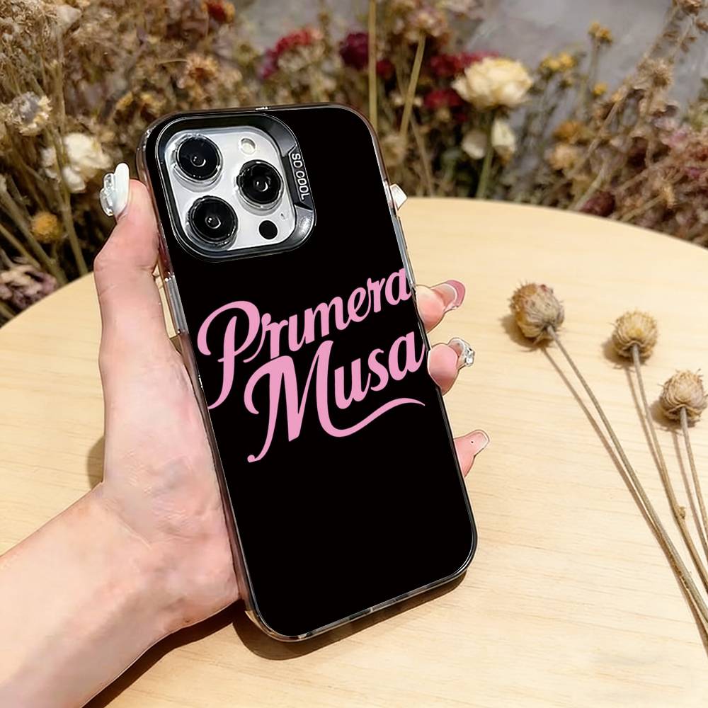 

Primera Musa Omar Courtz Phone Case For iPhone 17,16,15,14,13,12,11 Plus,Pro Max,XS,Colorful Silver Black Cover iPhone15