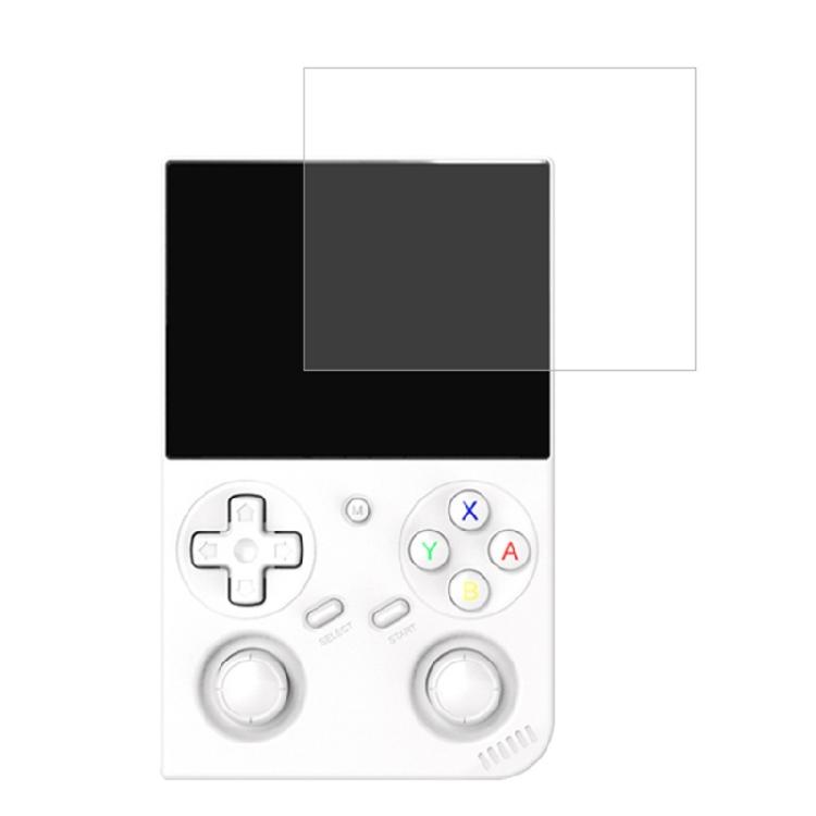 High Hardness 9H Tempered Glass Shield Cover Guard for RG35XX Game Console with Scratch Resistant Protective No Bubble