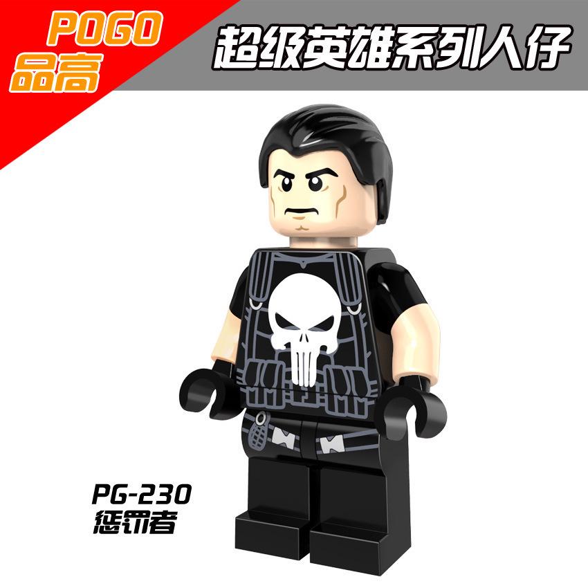 Minifigures Pg8060 Superhero Poison Ivy Captain England Mini Figures Building Blocks Toys