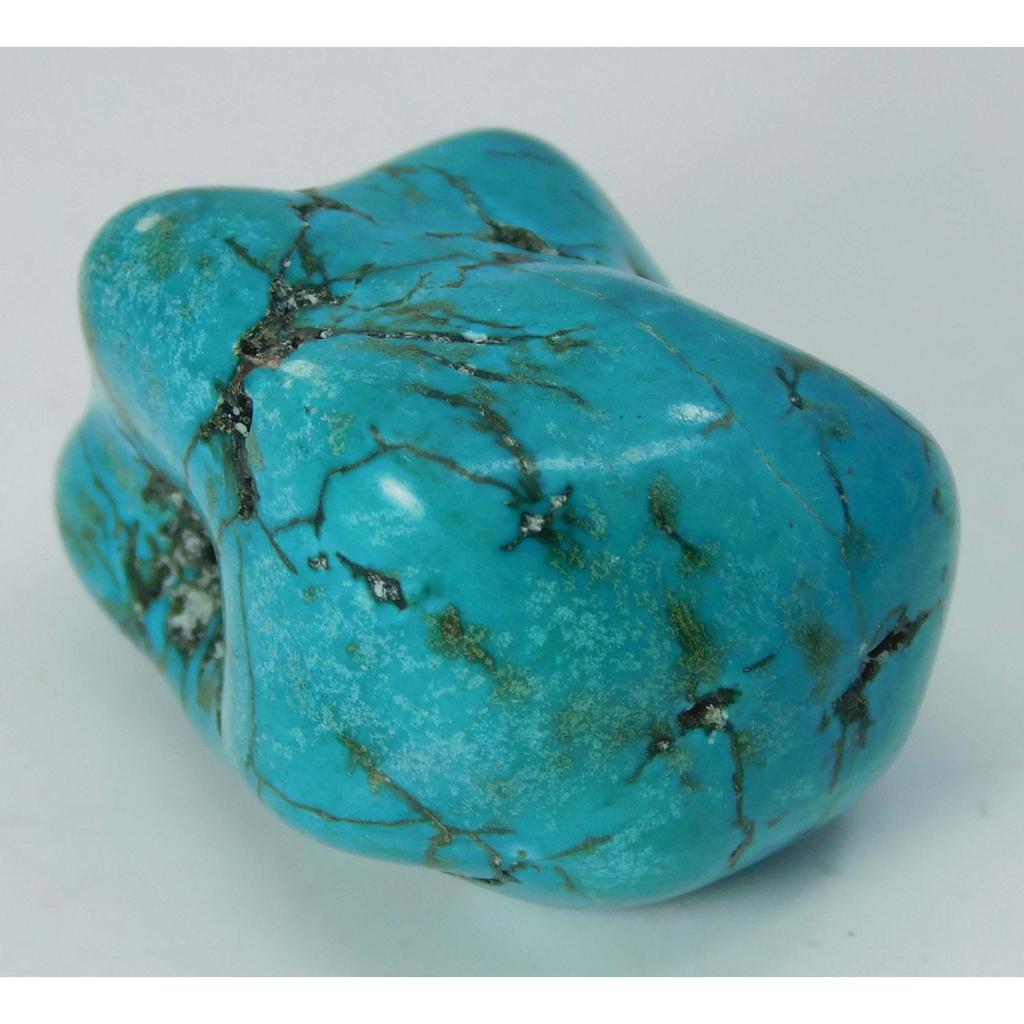 Blue Turquoise Rough 90 Carat Natural Arizona Slab CERTIFIED Loose Gemstone