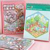 DIY Landscape Sticker Book 20in1 Cabin Scene Decorative Decals  Student