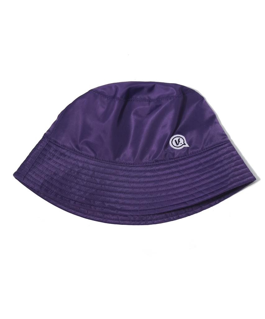 VERSE ONE Bubble Logo Bucket Hat Dark Purple