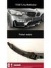 BMW M3/M4 F80/F82 MP Style Gloss Black Carbon Fiber Front Lip Spoiler
