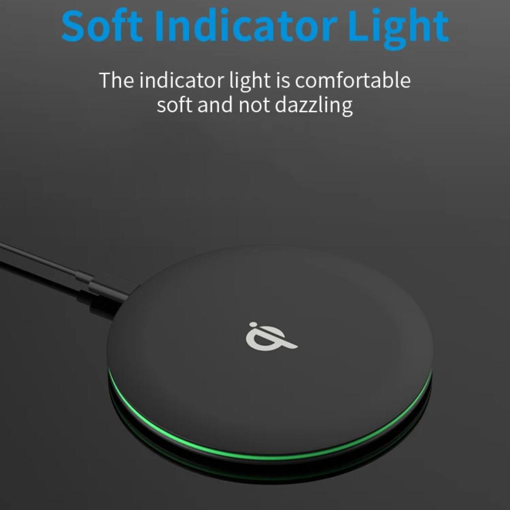 Universelles Mobiles Drahtloses Ladegerät Qi EPP 15W Schnell Tragbares Ladegerät Schnellladung für IPhone 12 Pro Max Samsung Note 20