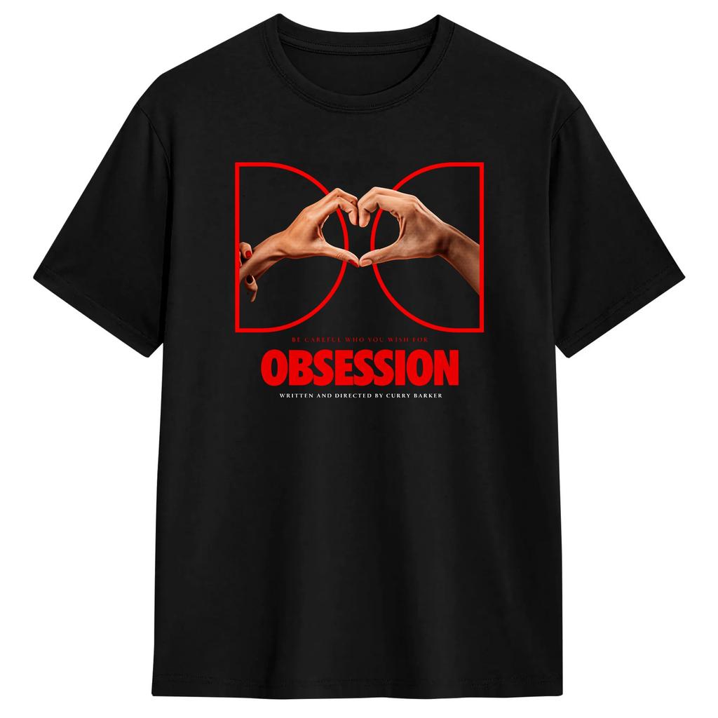 Creative One Wish Willow Obsession 2026 Horror Movie T-Shirt for Men Crew Neck Pure Cotton T Shirts Short Sleeve Tees Plus Size