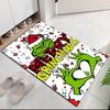 Tappeto Stampato Grinch per Sedia da Ufficio Soggiorno Camera da Letto Cucina Decorazioni Regali