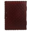 Handmade Red Leather Journal Vintage Antique Deckle Edge Sketchbook Gift
