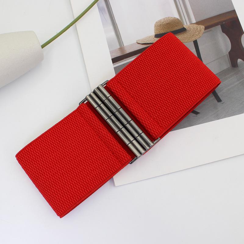 

Женский клетчатый эластичный ремень с пряжкой, декоративный пояс для пальто или платья, эластичный, широкий, пояс-кушак, три размера 65cm