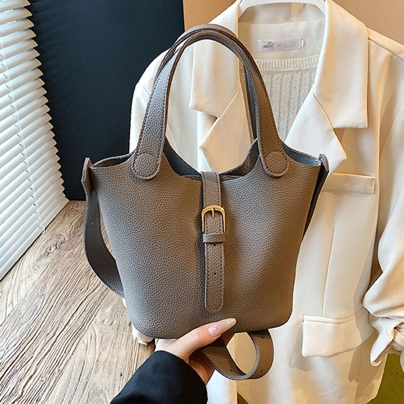 Neue Mode Gemüsekorb Umhängetasche Handtasche mit großem Fassungsvermögen Trendiges Ausgeh-Nischen-Design Umhängetasche