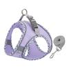 Small Medium Pet Dog Harness for Outdoor Use Set Dog Vest Strap Adjustable Breathable Harness for Dogs Puppy and Cats