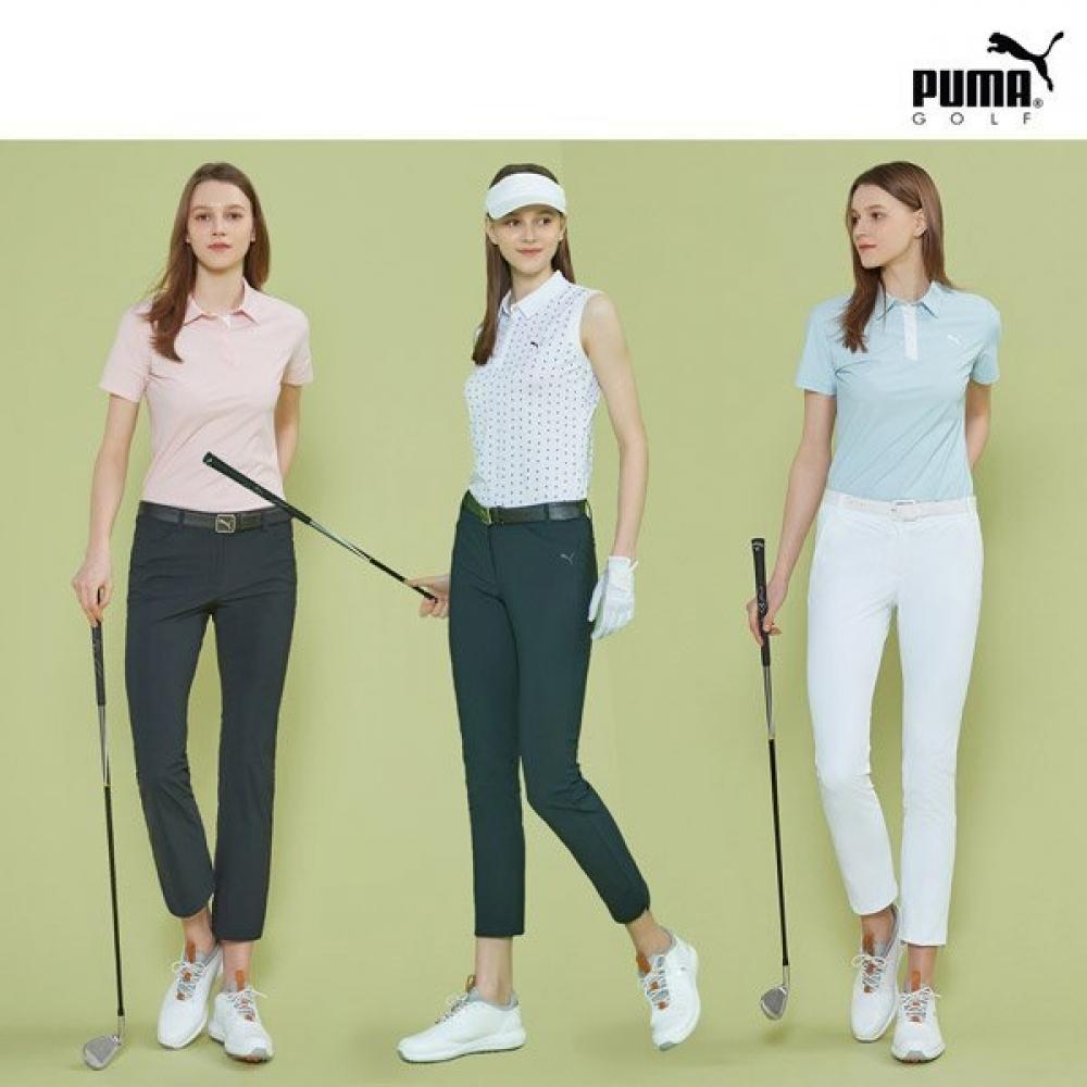 

[Puma] Puma Golf Tricot Perfect Fit Pants Women s 3-piece Set