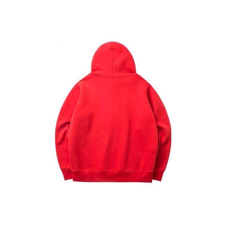 ANTA X My King Mansleep Life Collection Sweatshirts Unisex Red Hooded Moderate Regular 152218718-6
