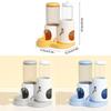 Abnehmbare Basis Hamster-Futter Napf Auslaufsicher Haustier Wasserflasche Automatischer Futterspender Für Innenbereich