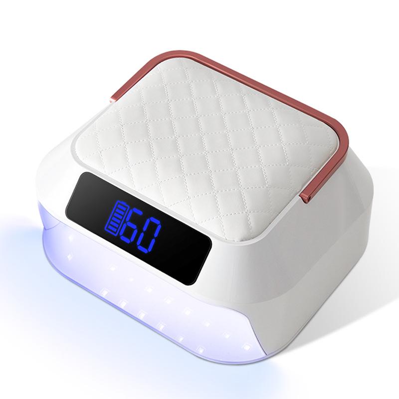 

218W High-Power Dual Screen Quick-Dry Rechargeable Nail Lamp Therapy Machine