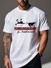 Humorous German Crinkle T-Shirt for Men