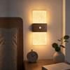 Motion Night Light for Bedroom, Rechargeable Wall Lamp, Wireless Decorative Ambient Light
