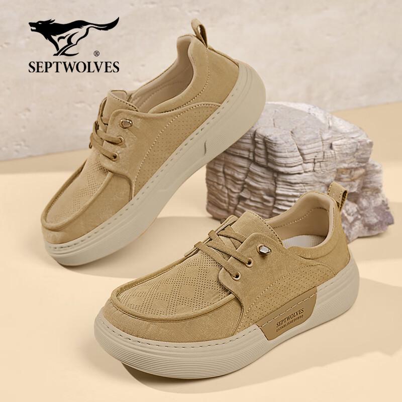 Septwolves 2026 Men s Breathable Canvas Casual Shoes 42