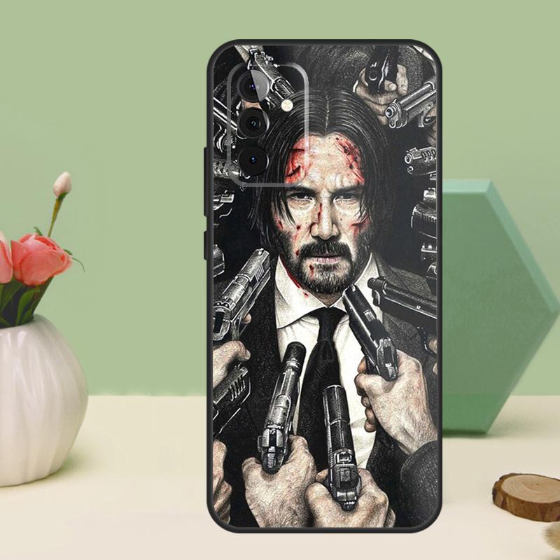 

John Wick For Samsung Galaxy A16 A55 A35 A15 A32 A12 A22 A52 A54 A34 A14 A56 A36 A26 A13 A53 A06 Case Samsung A34 5G