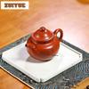 180ml Exquisite Yixing Purple Clay Teapots Handmade Lotus Seed Pot Raw Ore Dahongpao Mud Kettle Chinese Zisha Tea Set Collection