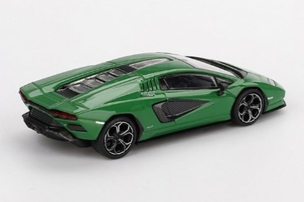 MINI GT Scale Lamborghini Countach LPI Verde Medio Finished Model 1/64 800-4 (Green) (Left-Hand Drive) MGT00976-L