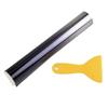 1x Car Sun Visor Strip Tint Film Front Windshield Shade Banner Accessories Black/ Purple/ Pink/ Green 135*20CM Car Stickers