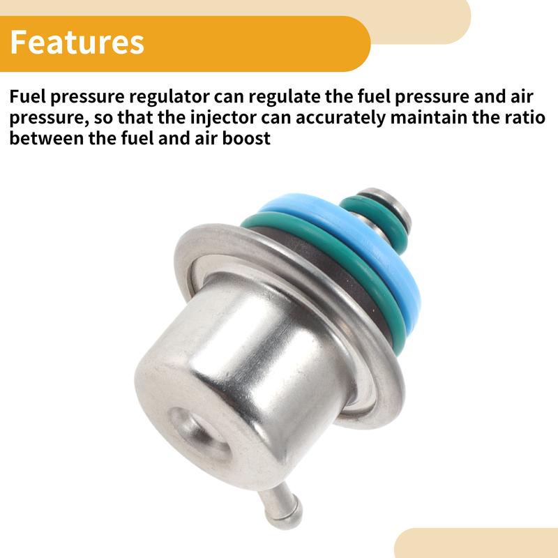 UXCELL Fuel Pressure Regulator for Ford E-150 2004 No.PR351 Metal 20-70 Psi