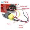12V 24V Dual Tone Horn Kits Snail Air Horn Waterproof Auto Twin Dual Tone Compact Horn For Car Auto Motorcycle 132db Super Loud