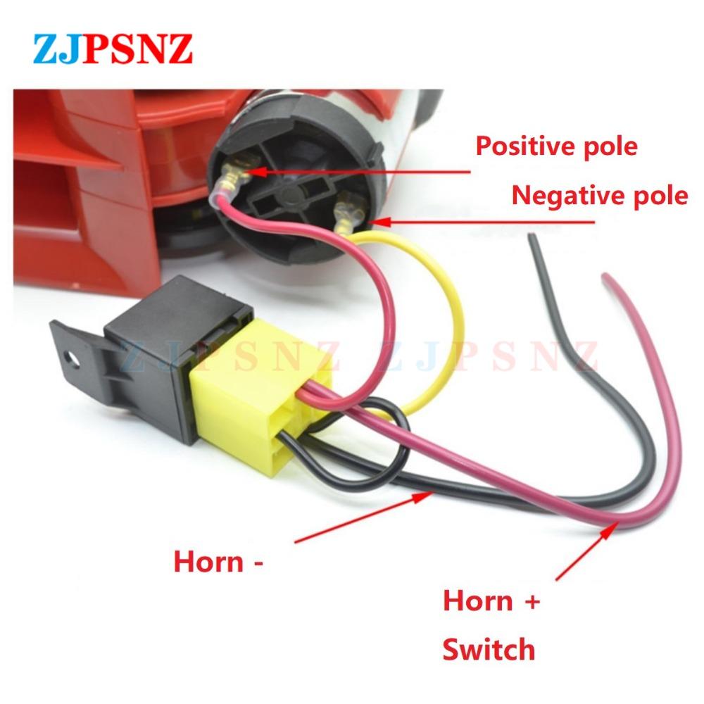 12V 24V Dual Tone Horn Kits Snail Air Horn Waterproof Auto Twin Dual Tone Compact Horn For Car Auto Motorcycle 132db Super Loud