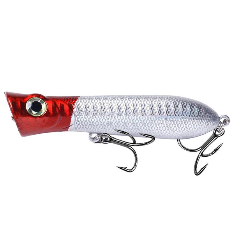 10PCS 8CM-11GSurface-level wave-paddling lure, new freshwater plastic bionic artificial bait for mandarin fish and bass, hard ba