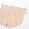Anlifang Women's Seamless Ice Silk High-Waist Briefs