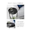 Planter Stand with Casters Tower 2 Tier Planter Stand White Planter Rack Yamazaki Jitsugyo Gardening Rack Flower Stand Garden Rack Pot Holder