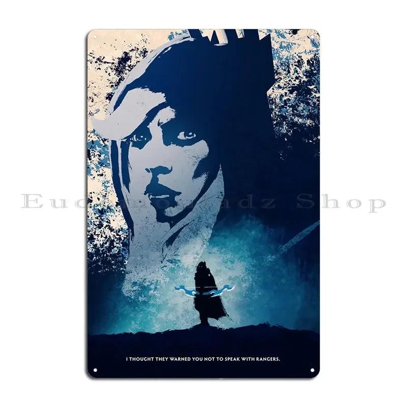 Drow Ranger Metal Sign Wall Decor Wall Decor Personalized Cave Plates Tin Sign Poster