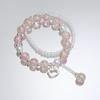 Mori Style Mermaid Crystal Bracelet - Sweet, Versatile Design for Women, Students, and Best Friends.