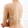 Women Breathable Bra Top Underwear Seamless Tube Top Ladies Cross Back Bralette