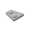 20PCS MOC compatibili assemblano particelle 24307 piastra one cuneo 2x2 blocchi di costruzione destra giocattoli di ricambio educa