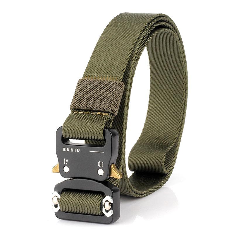 Cobra Tactical Belt Outdoor Tooling Nylon Canvas Belt Student Belt