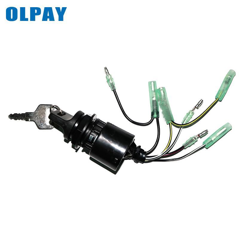 

35100-ZV5-013 35100ZV5013 Выключатель зажигания и; Ключ для блока дистанционного управления Honda BF115 BF135 BF150 BF200 BF225 чёрный