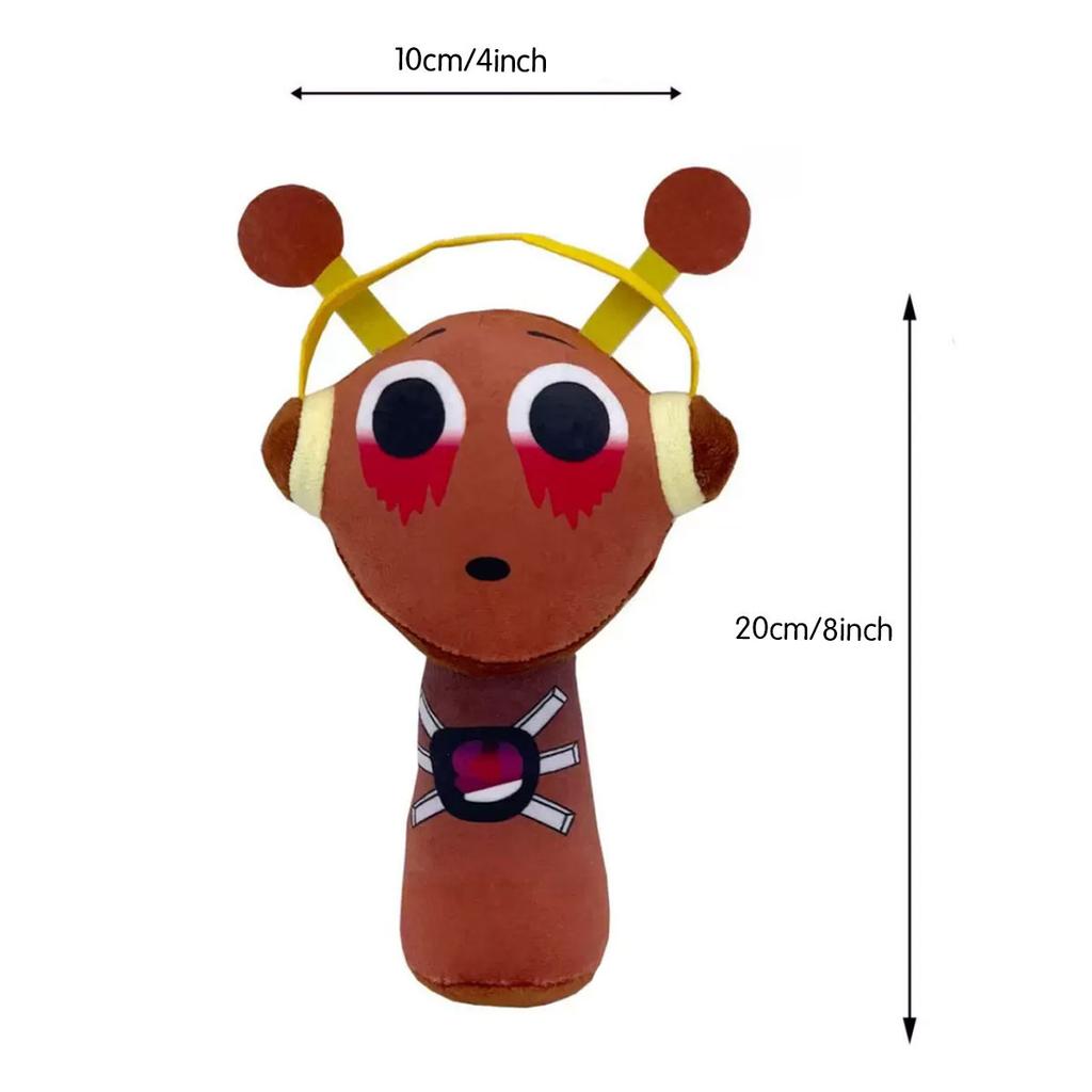 Sprunki Plush Toys Oren Pinki Wenda Mr.Computer Owakcx Jevin Tunner Mr.Tree Christmas Birthday Gifts for Adult Kids 8inch