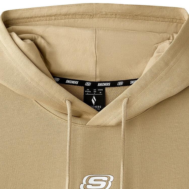 Skechers Sports Lifestyle Series 2025 New Spring Snake Year Logo Hoodie Unisex Hoodie Brown L125U044-00VC