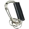 Black S F Tochigi Leather Carabiner Key Ring Key Ring Small Size Large Key Smart Key Car Bike Made In Japan Leather Genuine Leather Tanned Leather