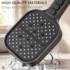 7 Spray Modes Square Handheld Shower Head High Pressure Boost One-Button Shut Off Anti-Clog Skin-Friendly Water Flow