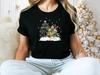 Christmas T-Shirt Novelty Funny Santa Reindeer Xmas Gift Top , Let It Snow