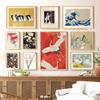 Picasso Bird Crane Kanagawa Retro Abstract Japanese Wall ArtPainting  Canvas Posters And Prints Wall Pictures For Bedroom Decor