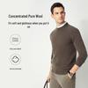 Shanshan Men's 100% Merino Wool Round Neck Sweater